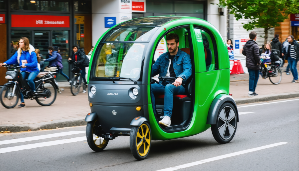 découvrez le quadricycle pour adultes, une alternative innovante et confortable au vélo traditionnel, idéale pour des déplacements en toute sécurité et en douceur.