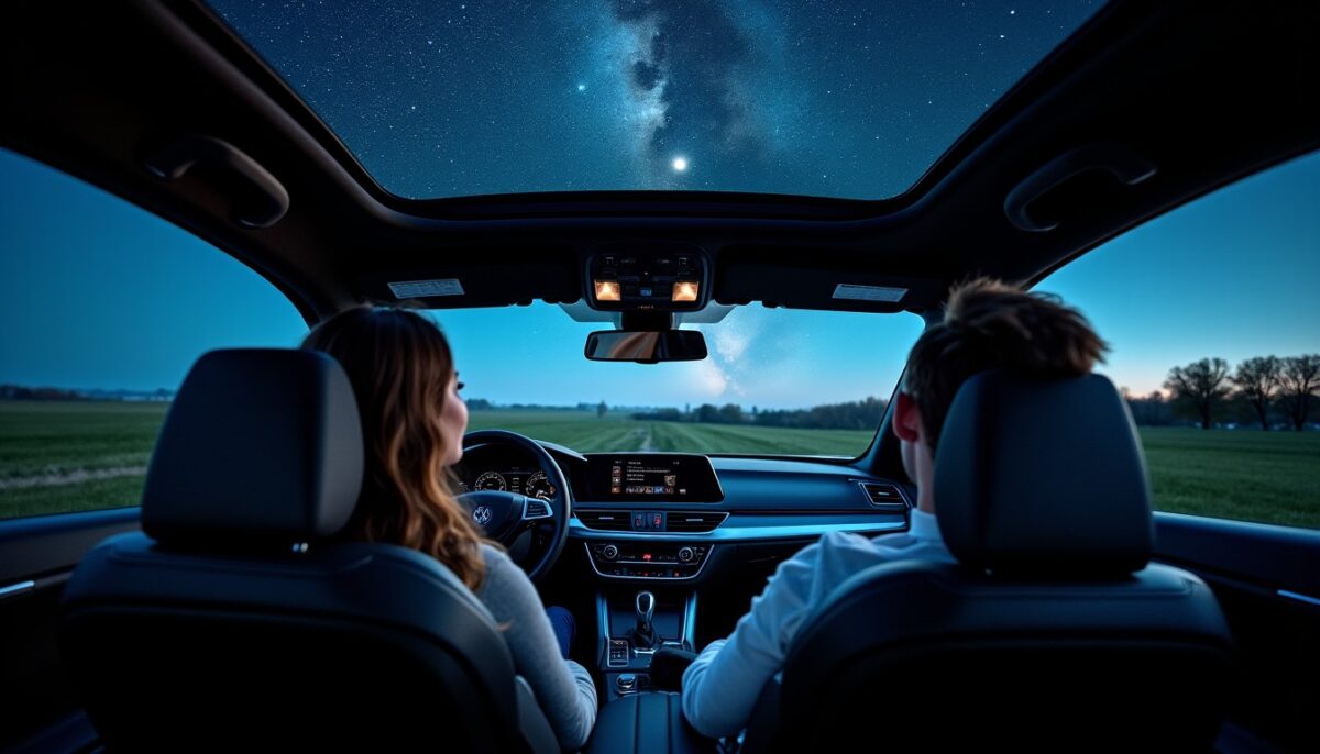 Découvrir le ciel étoilé à l'intérieur de votre voiture : qu'est-ce que c'est ?